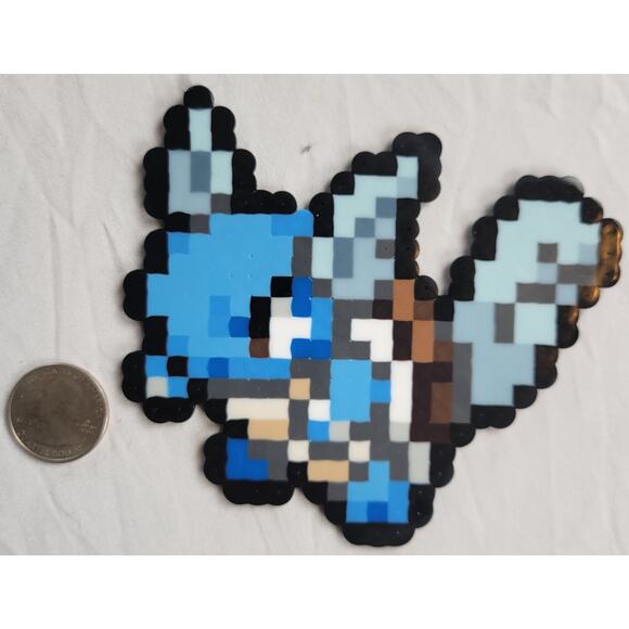 Wartortle Menu Icon Pokemon Perler Bead Pixel Art - Picture 1 of 2